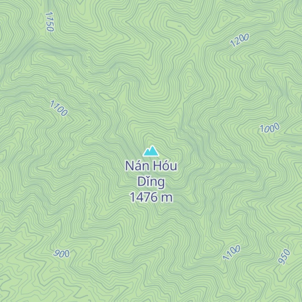 Map of Nán Hóu Dǐng