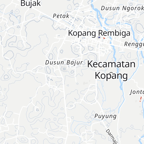 Map of Montong