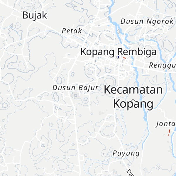 Map of Makam Istana