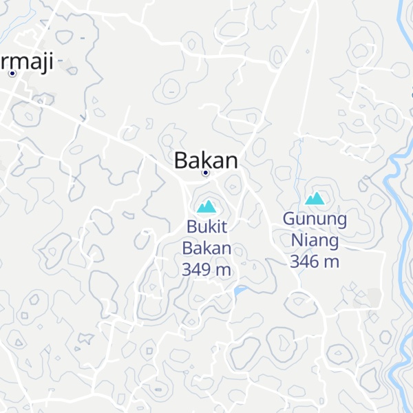Map of Bukit Bakan