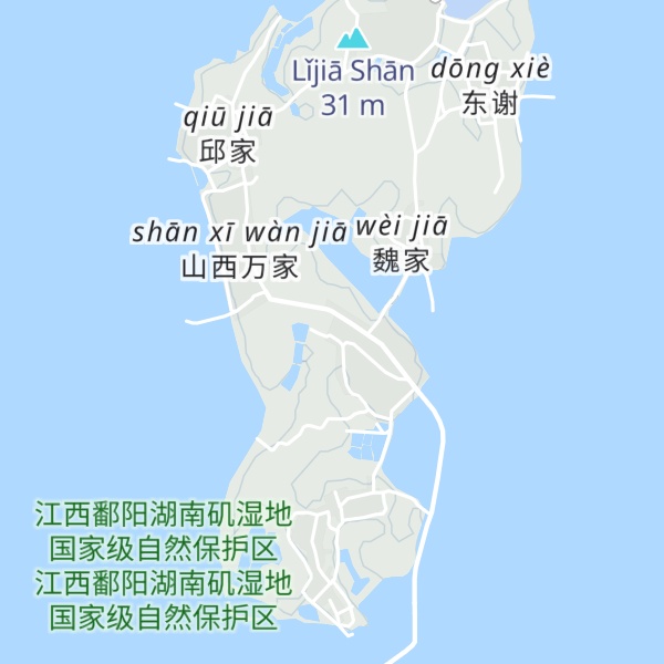 Map of Nánshān