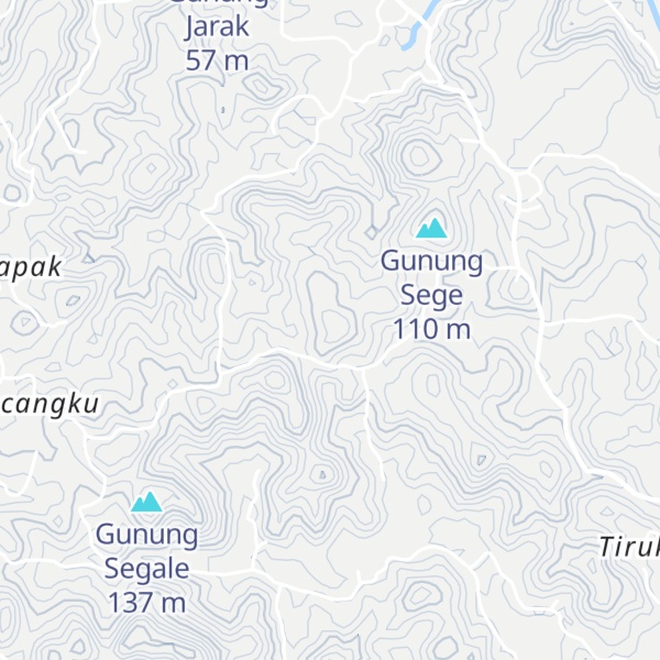 Map of Gunung Bulurasik