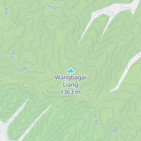 Map of Wangbagai Liang