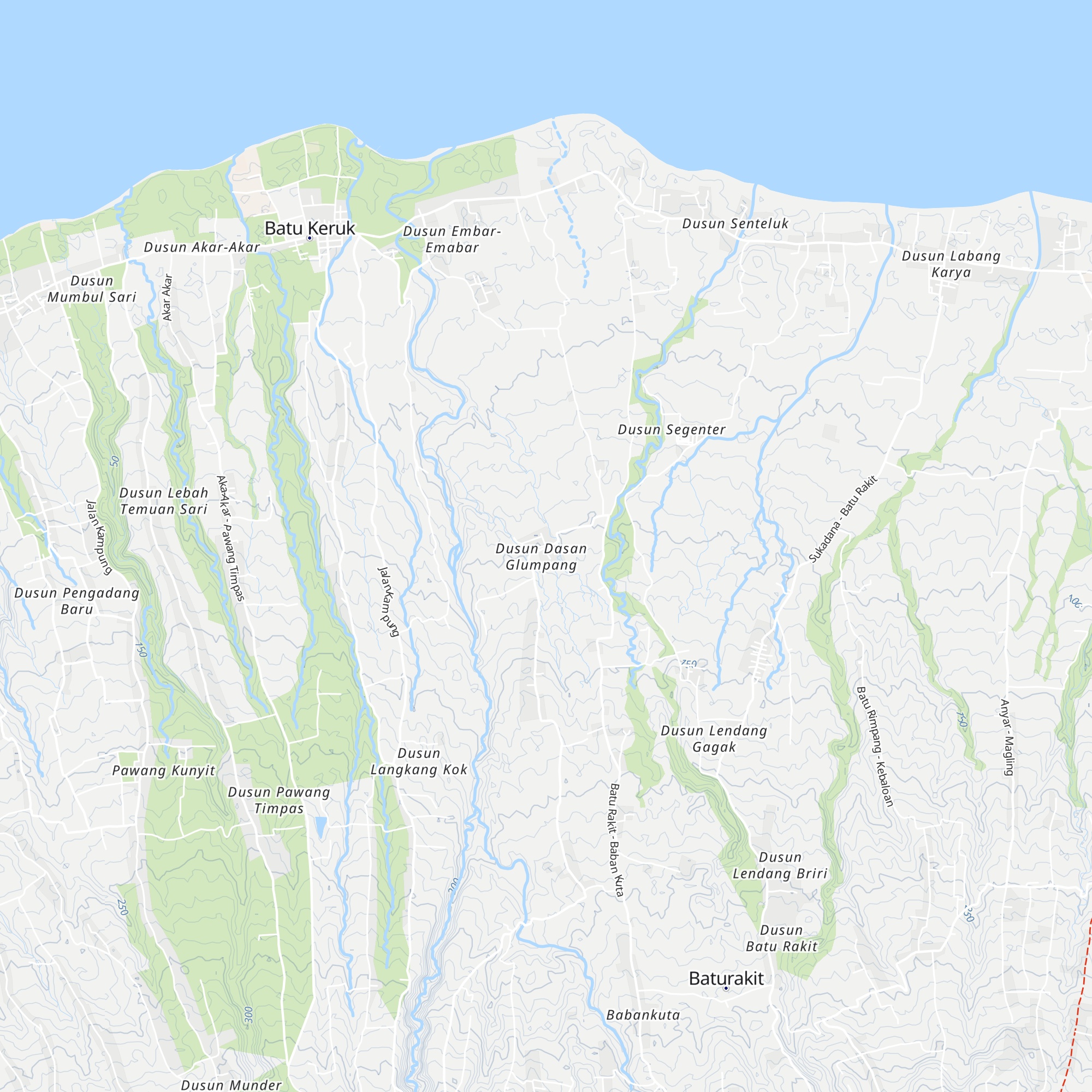 Rumah Adat Desa Akar-Akar map
