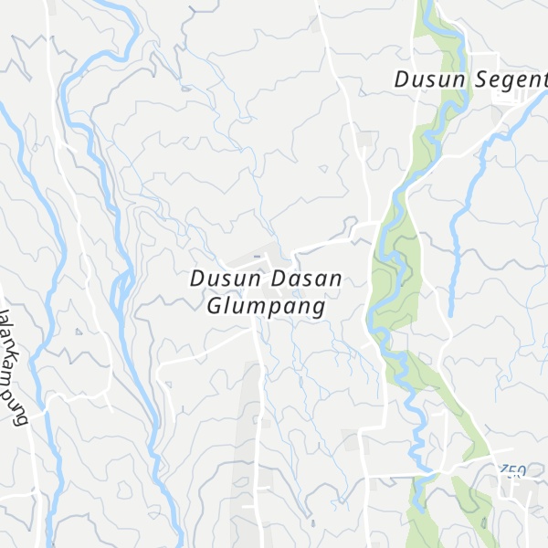 Map of Rumah Adat Desa Akar-Akar