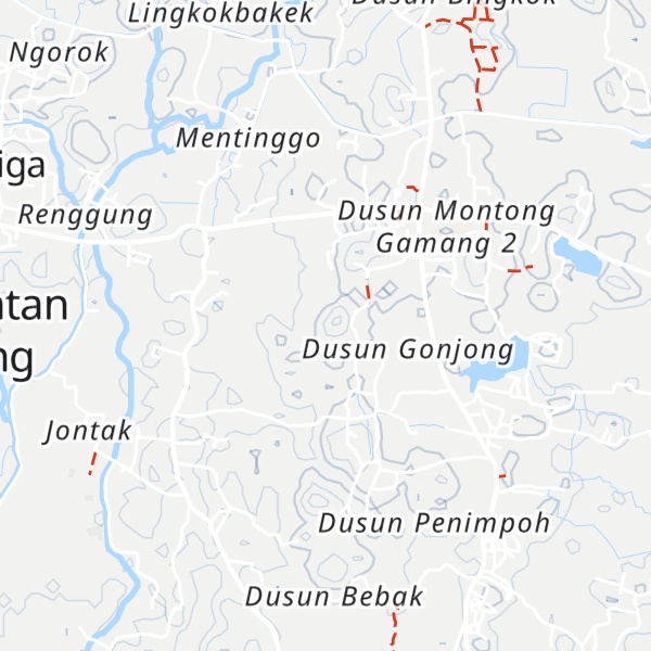 Map of Bukit Gonjong