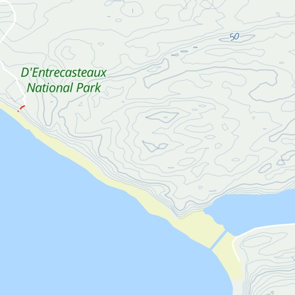 Map of Sand Peak