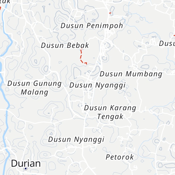 Map of Bukit Goleng