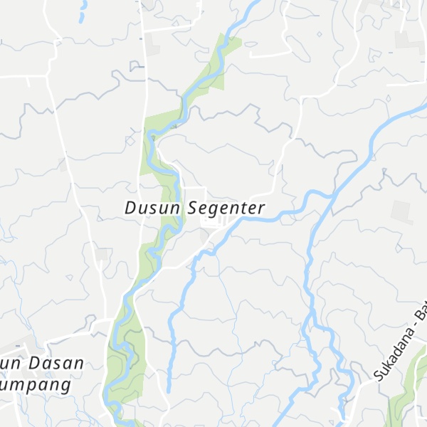 Map of Rumah Adat Segenter
