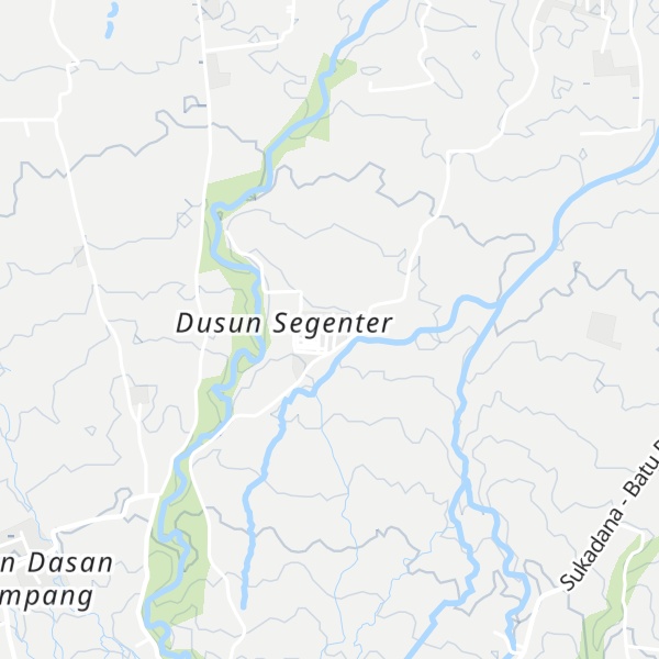 Map of Rumah Adat Segenter