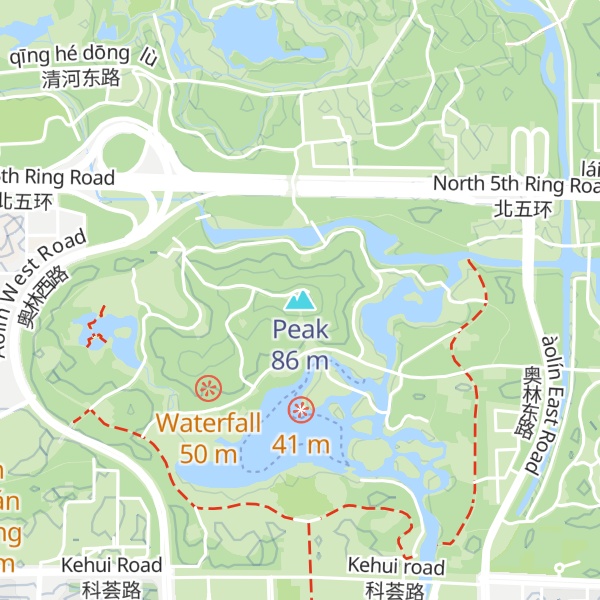 Map of Peak