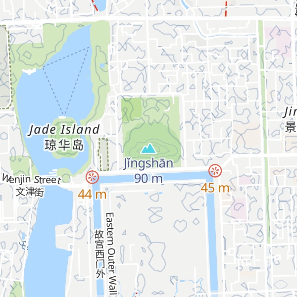 Map of Jǐngshān