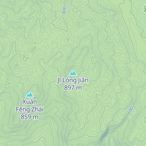 Map of Jī Lóng Jiān