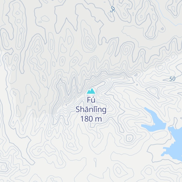 Map of Fú Shānlǐng