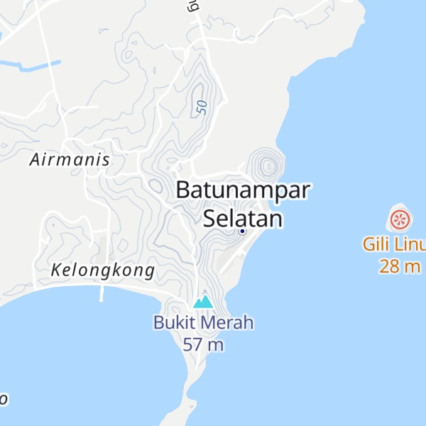 Map of Gunung Batunampar