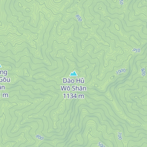 Map of Dào Hǔ Wō Shān
