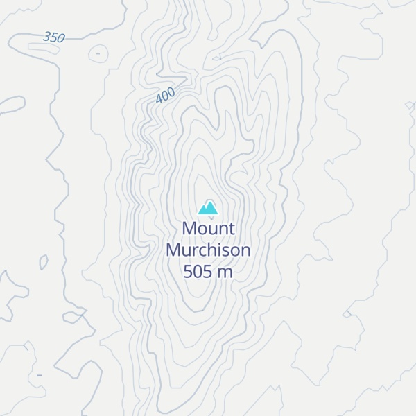 Map of Mount Murchison