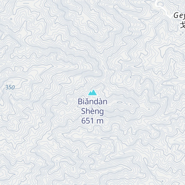 Map of Biǎndàn Shèng