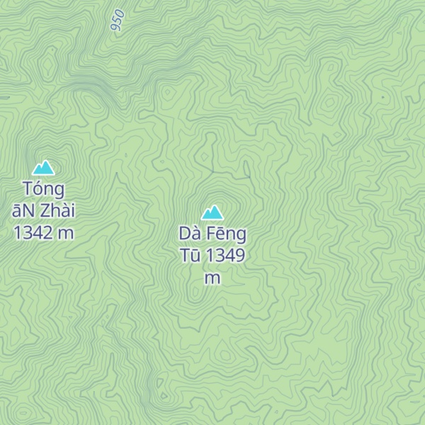 Map of Dà Fēng Tū