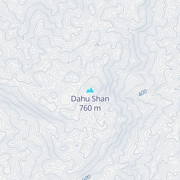 Map of Dahu Shan