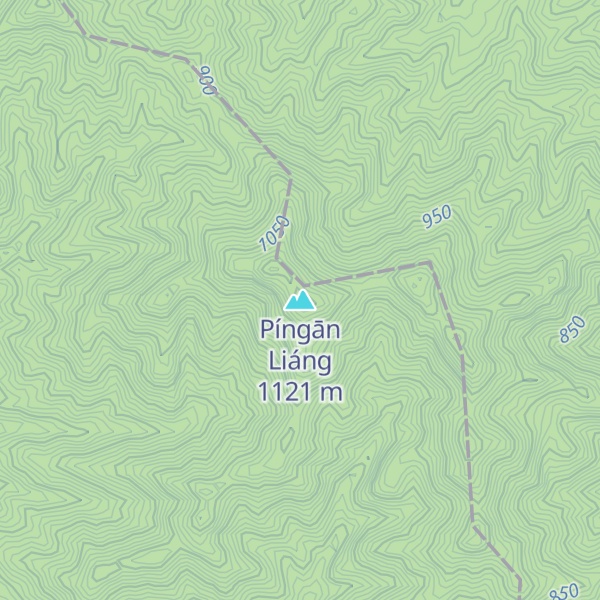 Map of Píngān Liáng