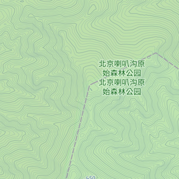 Map of Píngdǐng Shān