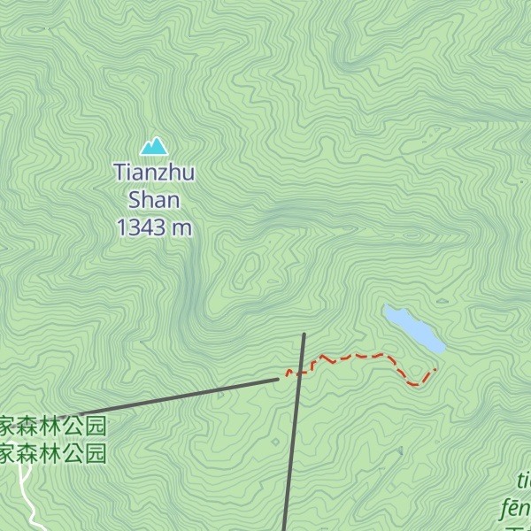 Map of Yuè Huá Fēng
