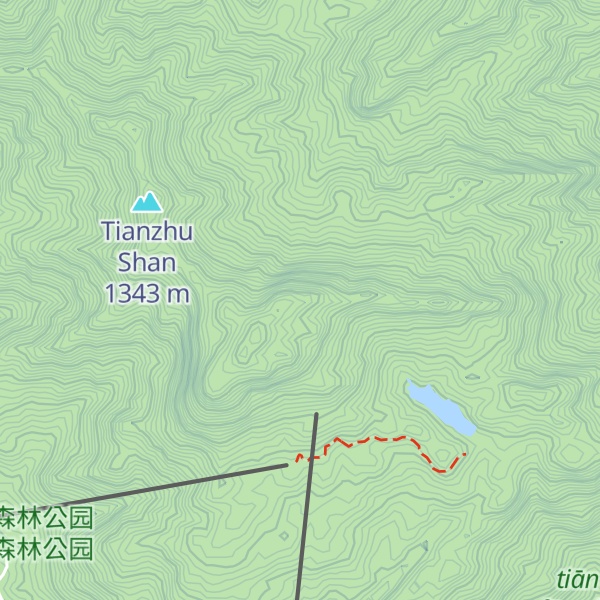 Map of Wǎn Bó Fēng