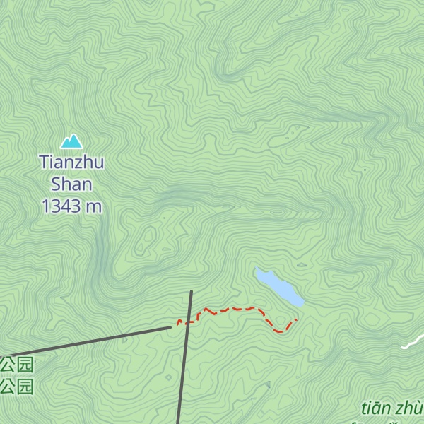 Map of Shí Lóu Fēng