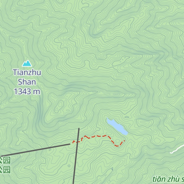 Map of Qīnglóng Fēng