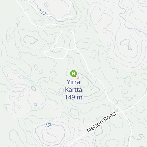 Map of Yirra Kartta
