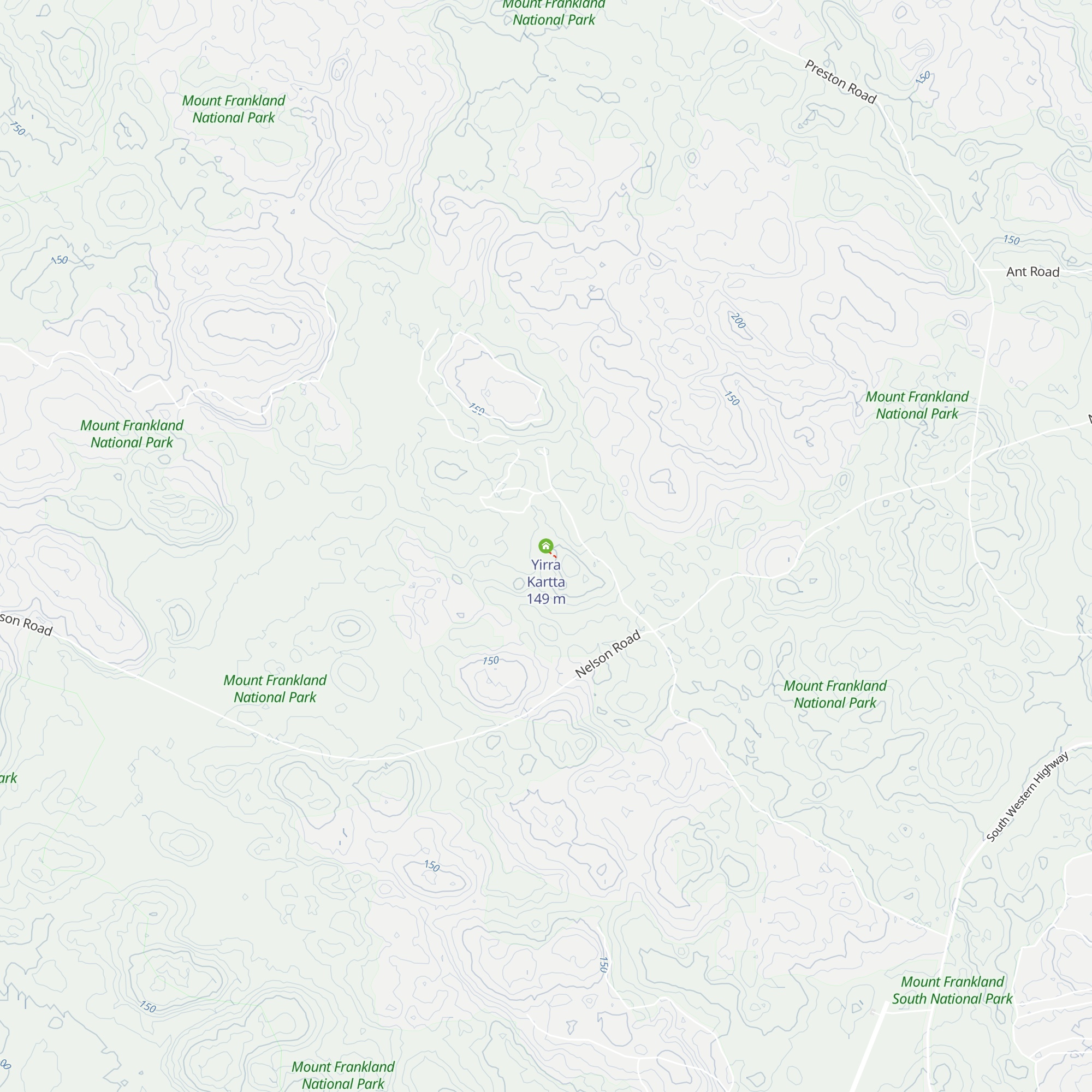 Yirra Kartta map