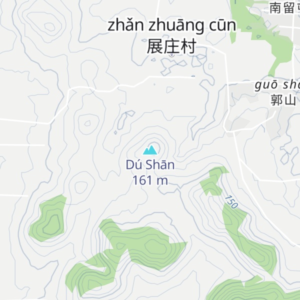Map of Dú Shān