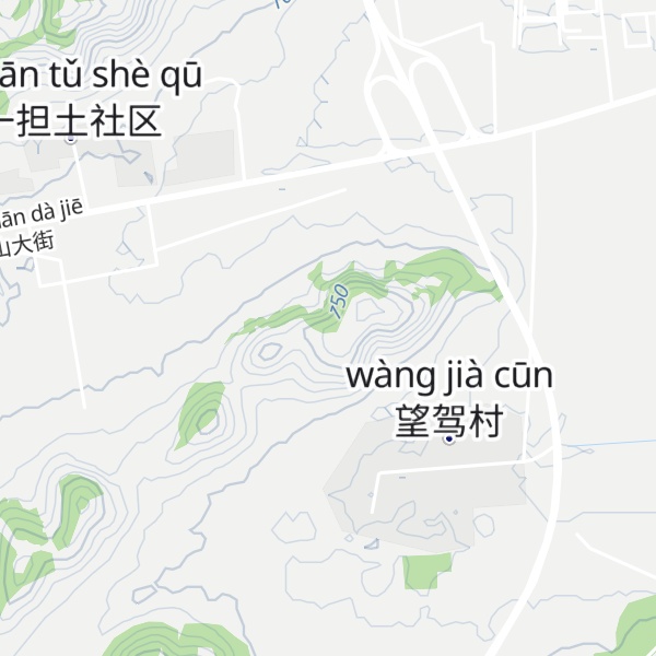 Map of Lǎoniú Shān