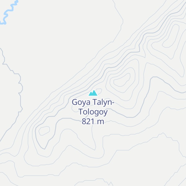 Map of Goya Talyn-Tologoy