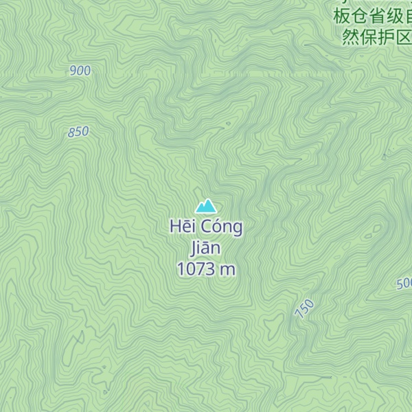 Map of Hēi Cóng Jiān
