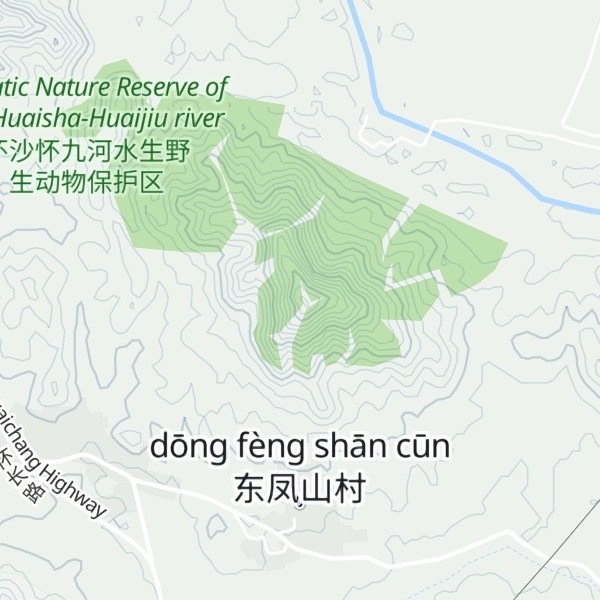 Map of Dà Fèngshān