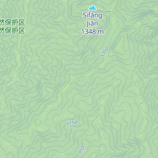 Map of Sāntiān Mén