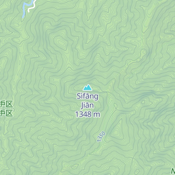 Map of Sìfāng Jiān