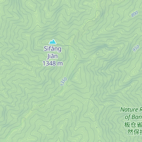 Map of Lǎo Fó Dǐng
