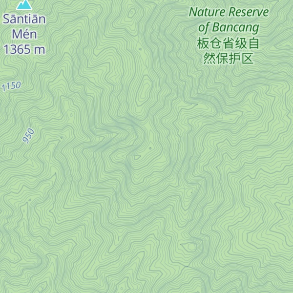 Map of Xiǎo Zhūtóu Jiān