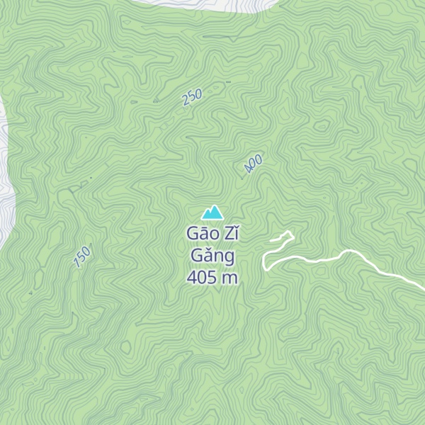Map of Gāo Zǐ Gǎng