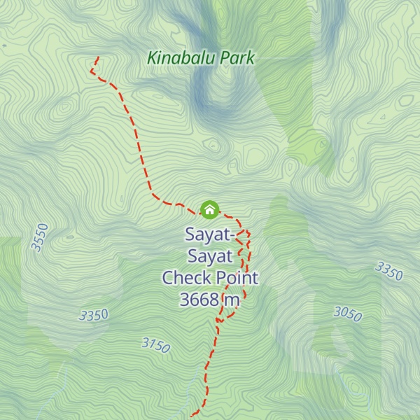 Map of Sayat-Sayat Check Point