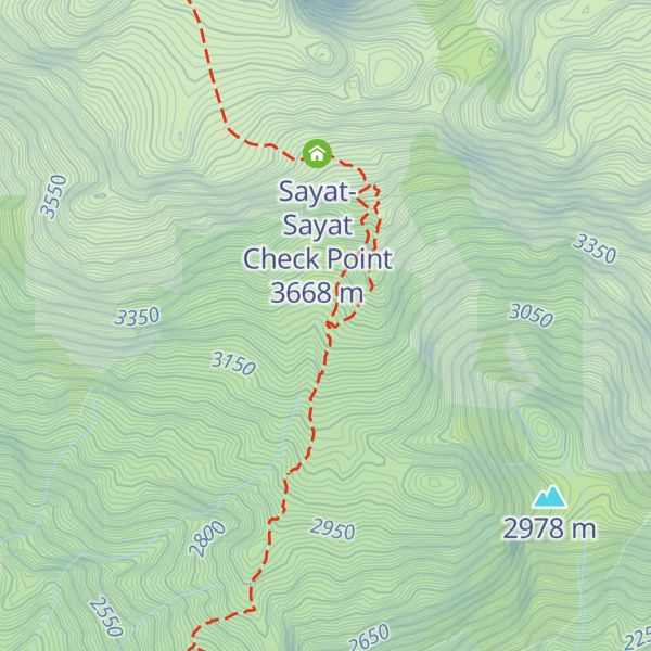 Map of Laban Rata