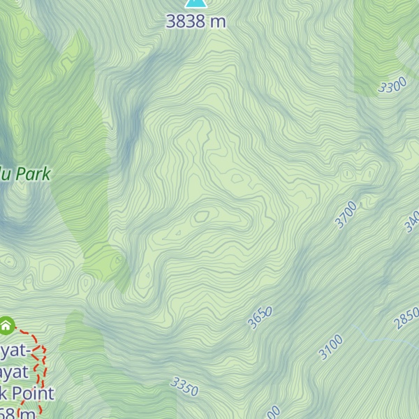 Map of Kemuncak King George