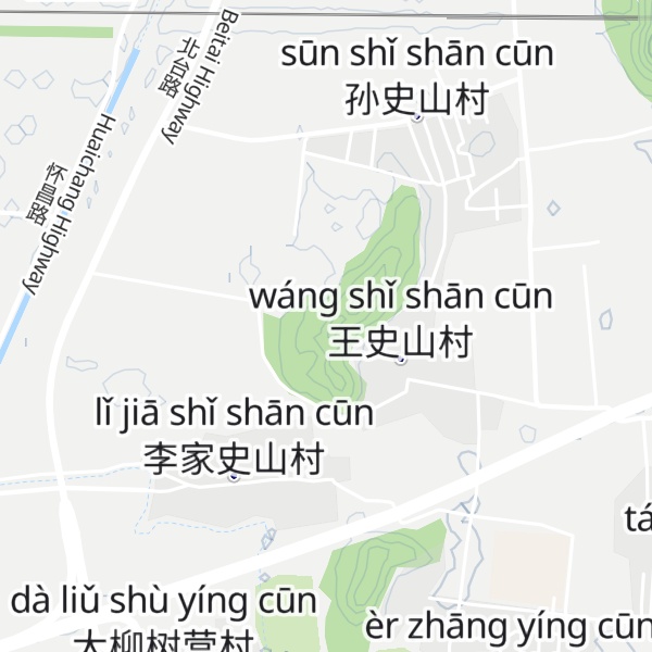 Map of Xī Shānpō