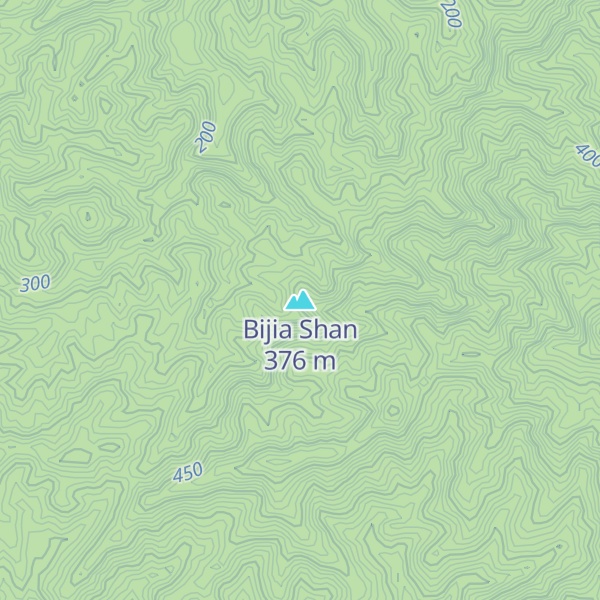 Map of Bijia Shan