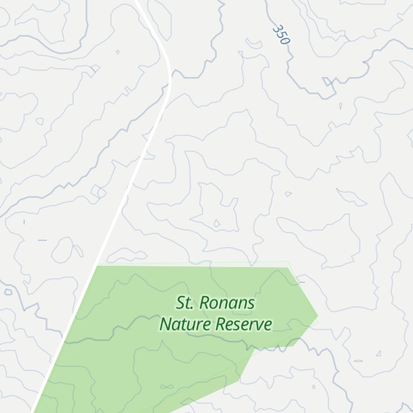 Map of Mount Ronan