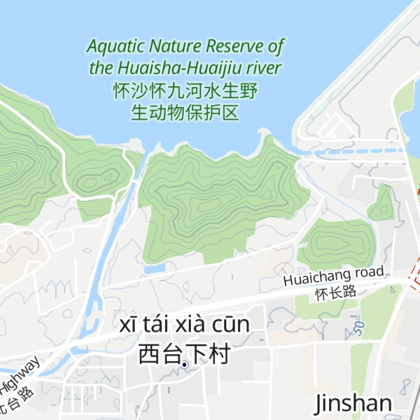 Map of Fèngshān
