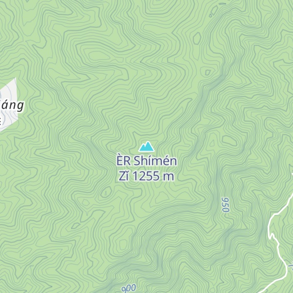 Map of ÈR Shímén Zǐ